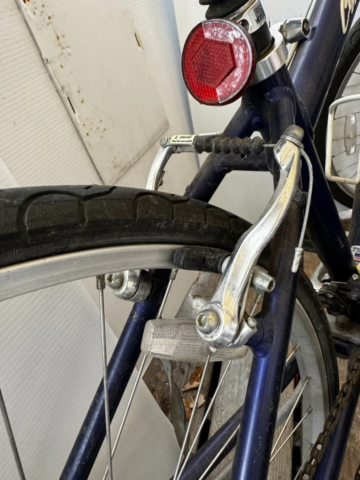 Bicicleta de montaña vintage gigante Cypress para hombre talla pequeña azul necesita reparación menor Foto 3 de 4