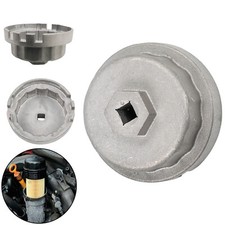 Car Oil Filter Wrench14 Flutes For Toyota Corolla Rav4 Camry Scion tC Silver
