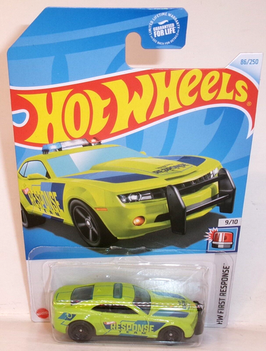 Hot Wheels '10 Camaro SS - HW First Response 9/10 - Short Card - Einsatzfahrzeug - 2024 Modell Im Maßstab 1:64