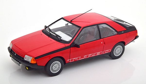 Solido Renault Fuego Turbo Rot 1980 1:18 Metall Sportwagen Modell S1806401-image