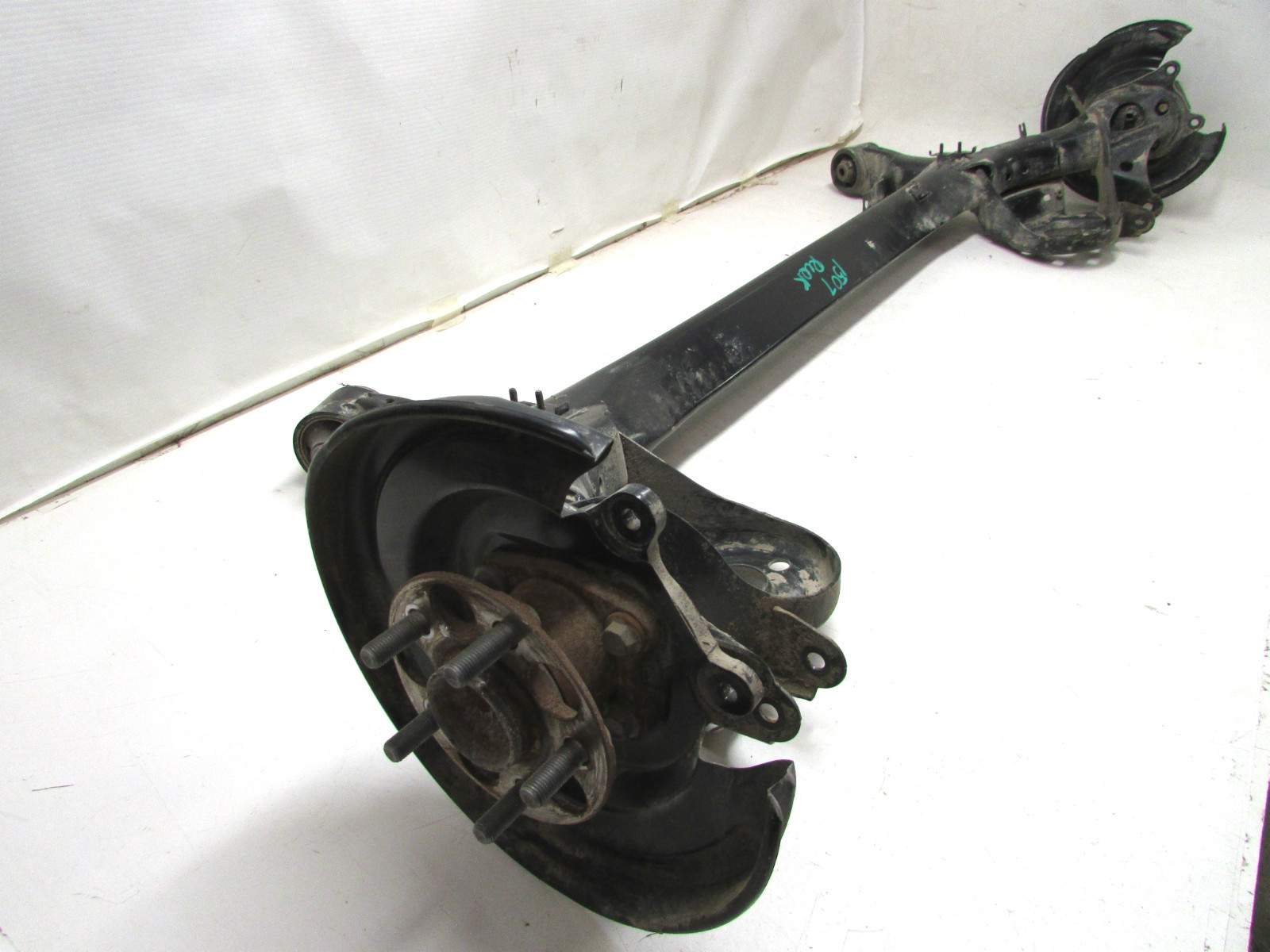 2014 TOYOTA PRIUS REAR AXLE BEAM REAR SUSPENSION ASSEMBLY OEM 12 13 14