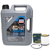MotoröL Set 5W-30 5 Liter + ÖLfilter SH 4032 L FüR BMW 1Er 7Er 6Er Cabriolet