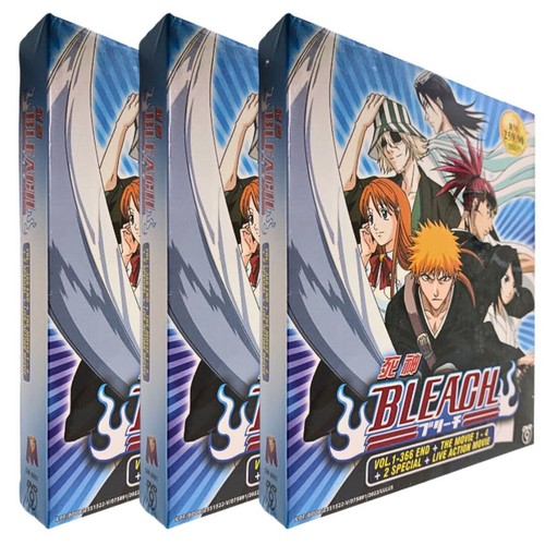 Bleach Complete (Vol.1-366 END + 4 Movies + 2SP) English Dub & Subs Anime DVD - Picture 5 of 10