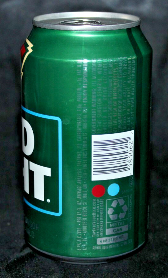 Missouri 12oz - Anheuser-Busch - BUD LIGHT 2024 NHL Minnesota Wild MCC 881078