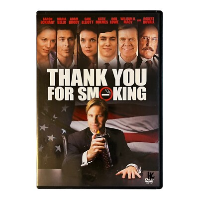 Thank you for smoking mit Aaron Eckhart Rob Lowe Adam Brody | DVD | 2005