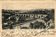 CPA AK LUXEMBOURG Panorama pris du Fort Thüngen Trois Glands LUXEMBURG (803677)