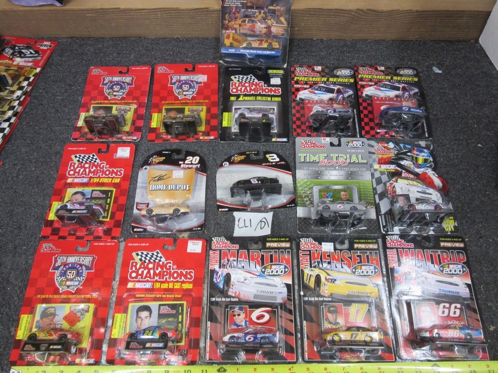 Racing Champions NASCAR lot 16 Diecast Racecar 1:64 collection Premier Series +