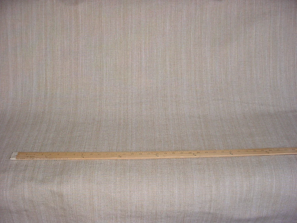 7-3/4Y Clarence House 34928 Conrad Natural Viscose Drapery Upholstery Fabric - Image 3 of 4