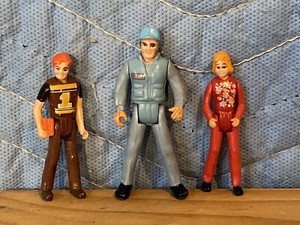 Buddy L School Bus Driver & Students Boy Girl