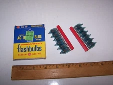Vintage GE GENERAL ELECTRIC AG-1B Flashbulbs 12 bulbs