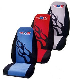 Plasticolor 6506R25 NX Universal Fit Bucket Seat Cover - Grey