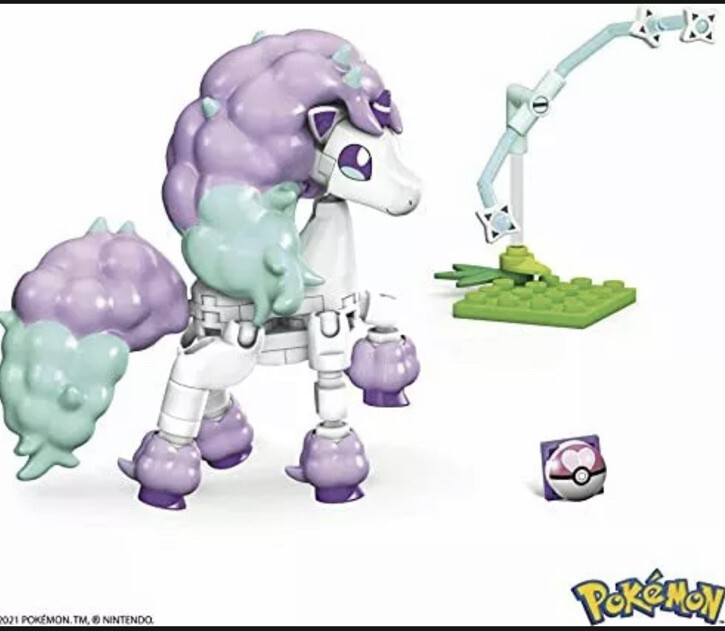 Mega Construx Pokemon Power Pack Galarian Ponyta eBay