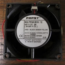 FN2 Papst Multifan 3" Cooling Fan #8318/12 48VDC 3W Made in Germany NEW!