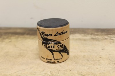 Vintage Two Piece Roger Latham Penns Woods Slate Friction Turkey Call #36