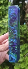 Spruce Cone Hybrid Pen Blank  - Alumilite Resin - 13/16 × 5 inches 