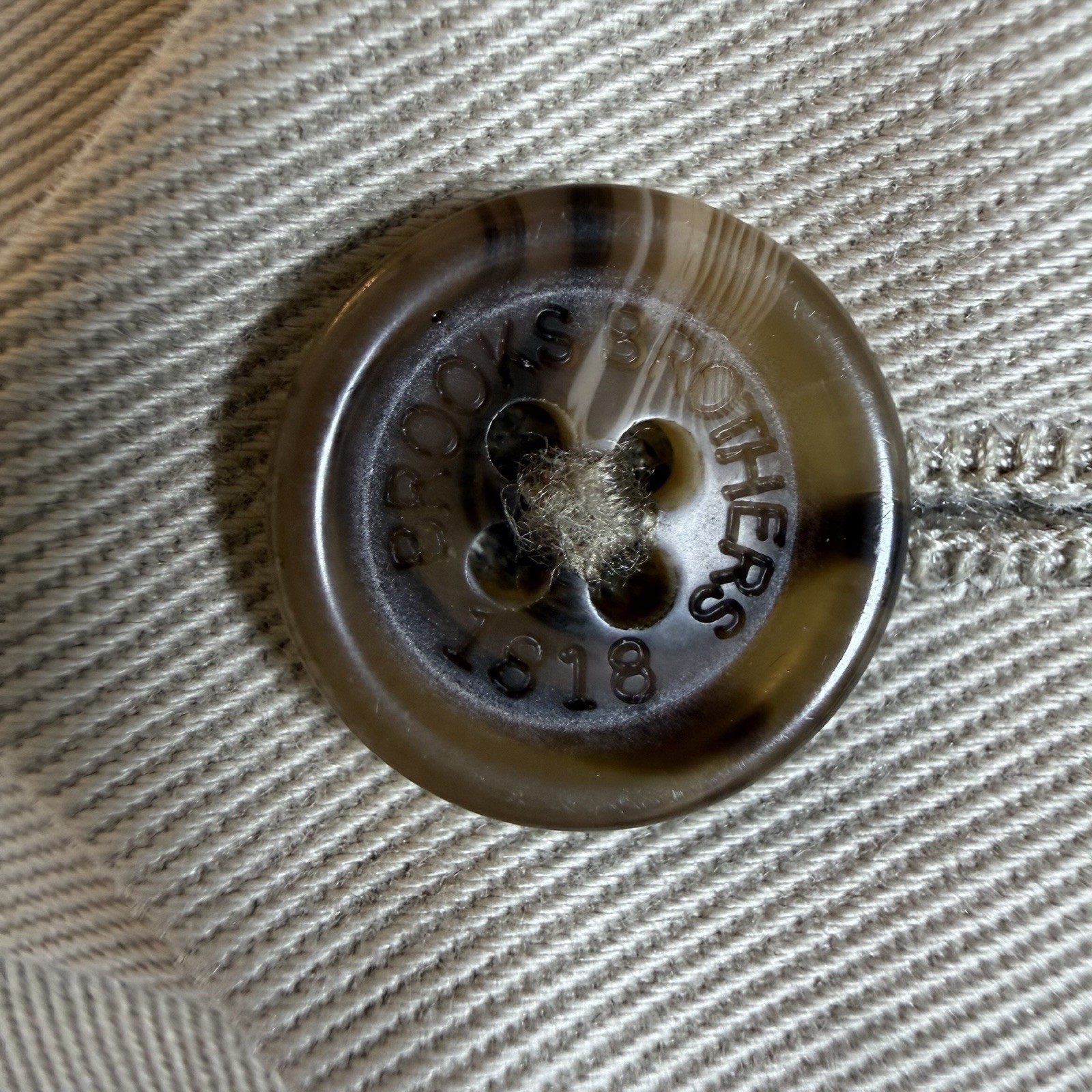 Brooks Brothers 36x32 Advantage Chino Milano 100% Cotton Khaki Beige Men Pants thumbnail 5