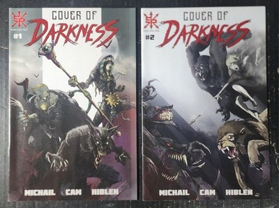Cover of Darkness #1 & 2 High Grade Cover A Source Point Press 2022