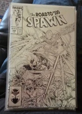 Spawn #299 Virgin Image 1st Print Low Print Run Mcfarlane NM MYLAR & MYLITE 