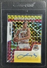 LUC LONGLEY 2021-22 PANINI MOSAIC AUTO MOSAIC CHOICE FUSION RED AND YELLOW