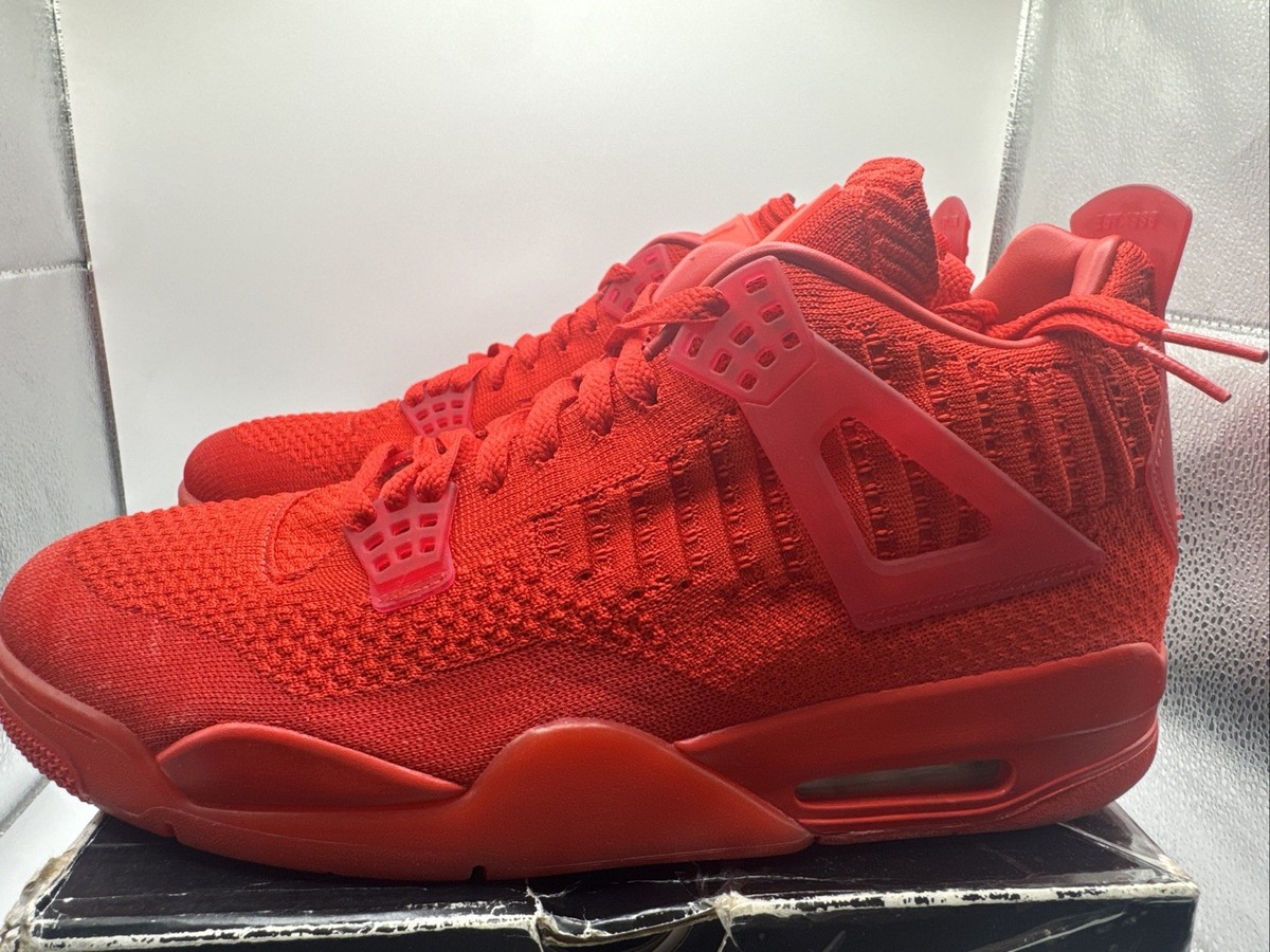 jordan 4 red flyknit