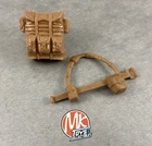 1987 GI JOE 3.75” - OUTBACK (V1 / S6) - BACKPACK & WEB BELT