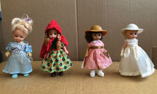 Vintage McDonalds Toy Three 5" Madame Alexander Dolls & 1 Lovely Patsy Doll