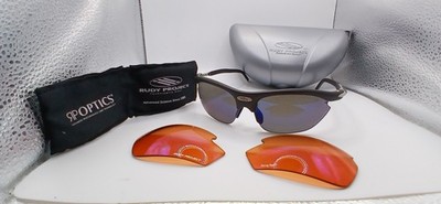 Rudy Project Rydon Interchangeable Sport Sunglasses Gray  Optics Lens Well Kept!