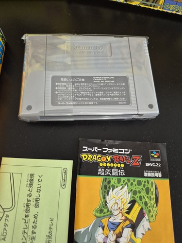 Super Famicom Sfc Dragon Ball Z Super Butouden Occaz Excellent Etat - Imagen 12 de 14