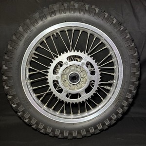 2000-2024 DRZ400S DRZ400SM Complete Rear Wheel Center Hub Rim Spokes Rotor 18”