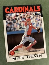 1986 Topps Traded #46T Mike Heath St. Louis Cardinals QTY