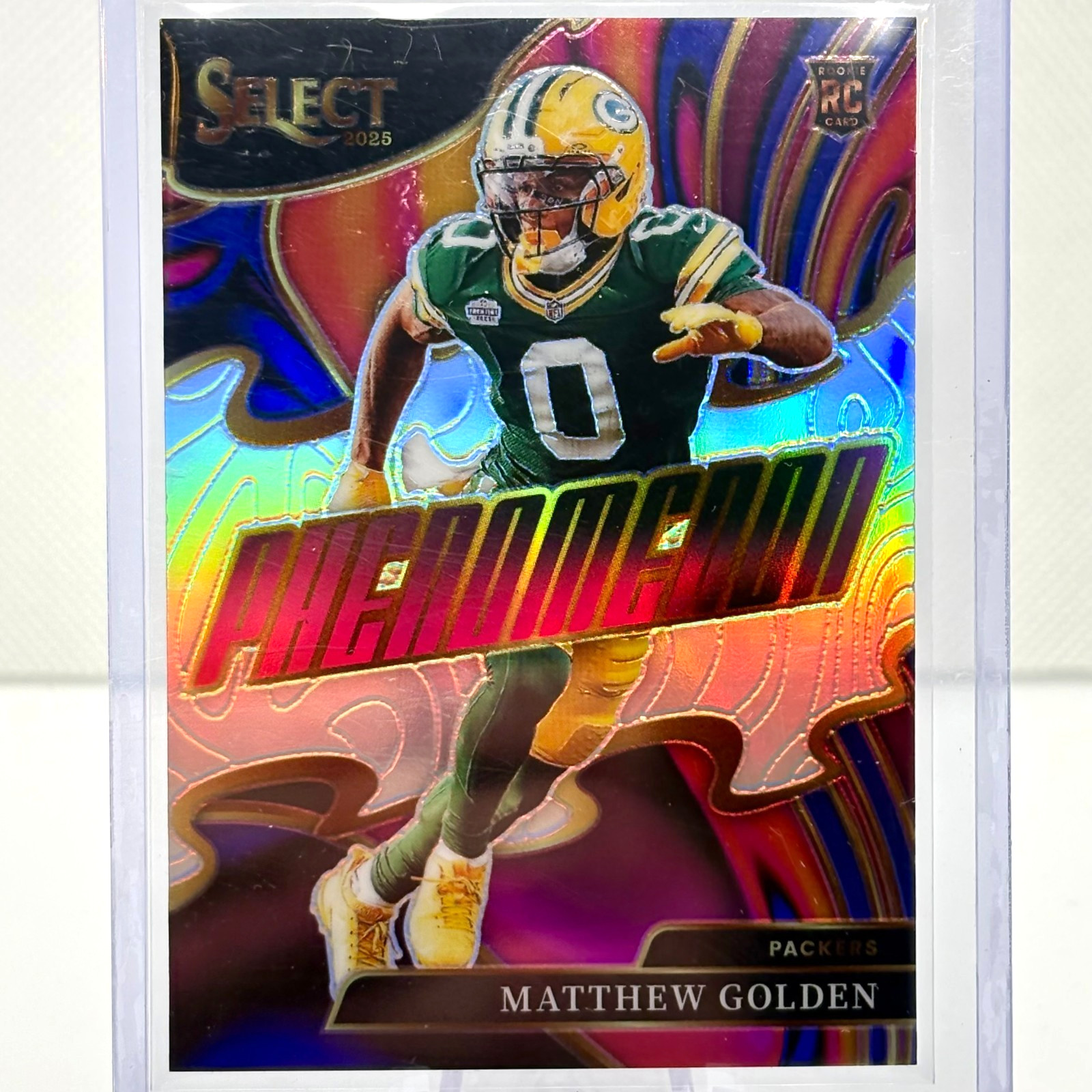 2025 Panini Select Matthew Golden #9 Phenomenon Silver Prizm RC