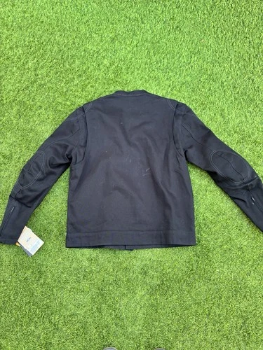 FIRST MFG CO Voyager Twill Black Full Zip Jacket w/ Pockets Mens L image 4