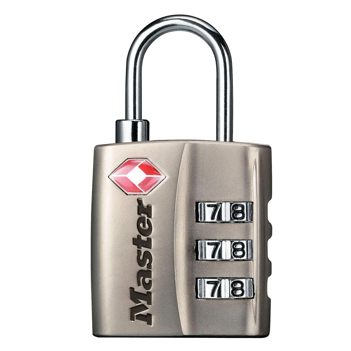 Master Lock 4680EURDNKL Lucchetto per bagagli approvato dalla TSA con (Y0m)