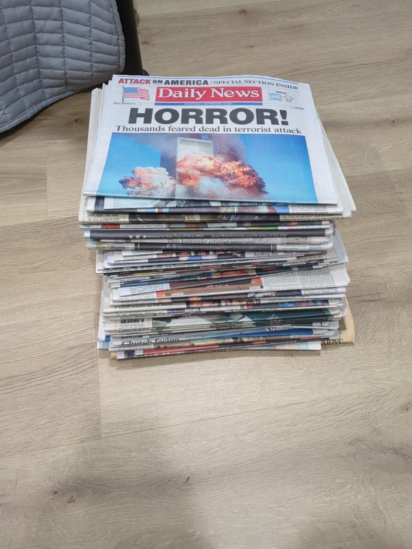 Vintage Newspaper Lot, 50 Newspapers, Classic, Low Starting Bid, See Pics!