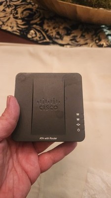 GENUINE Cisco SPA122 2 Port VoIP IP SIP Analog Adapter Router