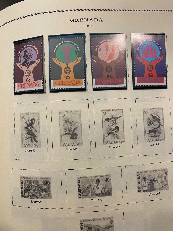 Estampillas mundiales Groenlandia-Hong Kong Scott International M&U leer descripción L-1625 Foto 4 de 4