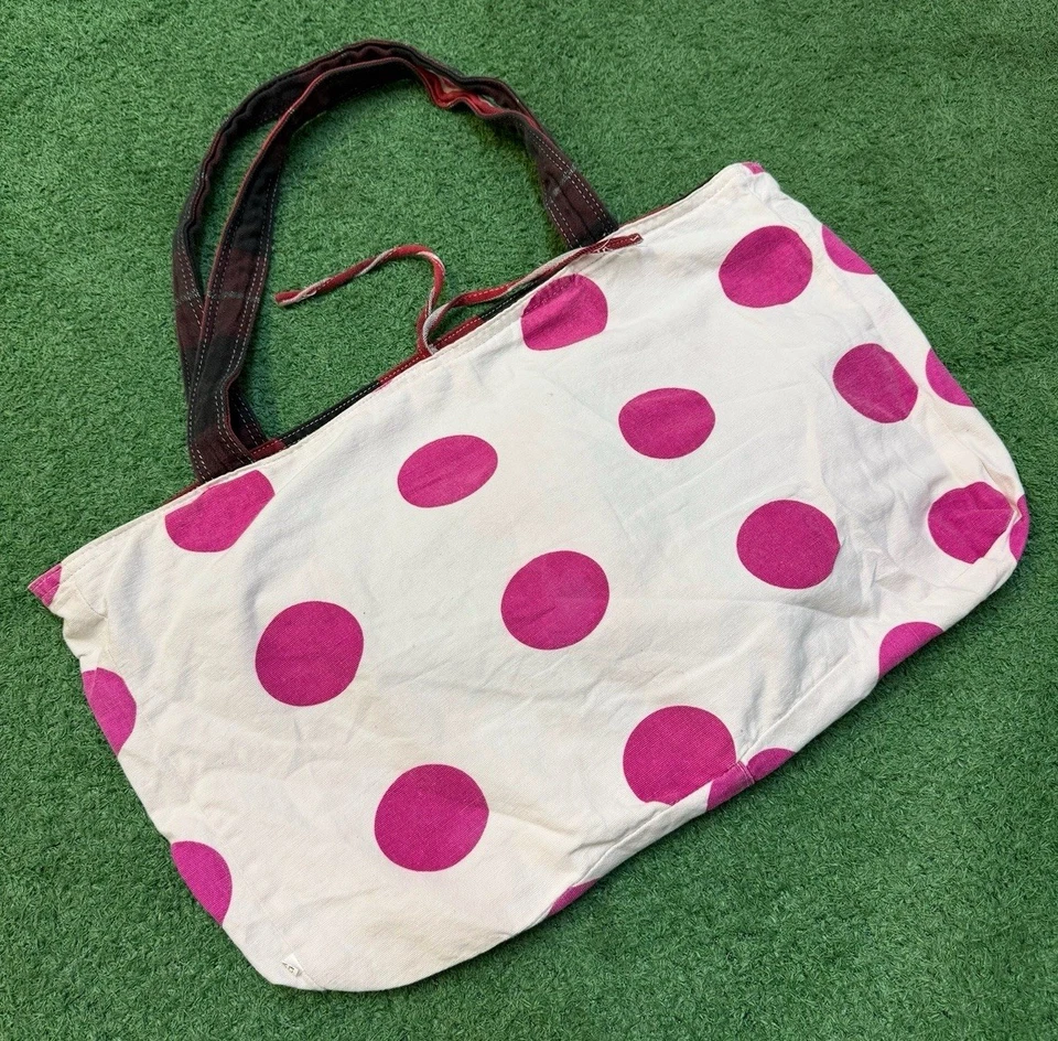 Victoria’s Secret Pink Travel Tote Bag Plaid Roadtrip To Nowhere Y2K - Image 2 of 4