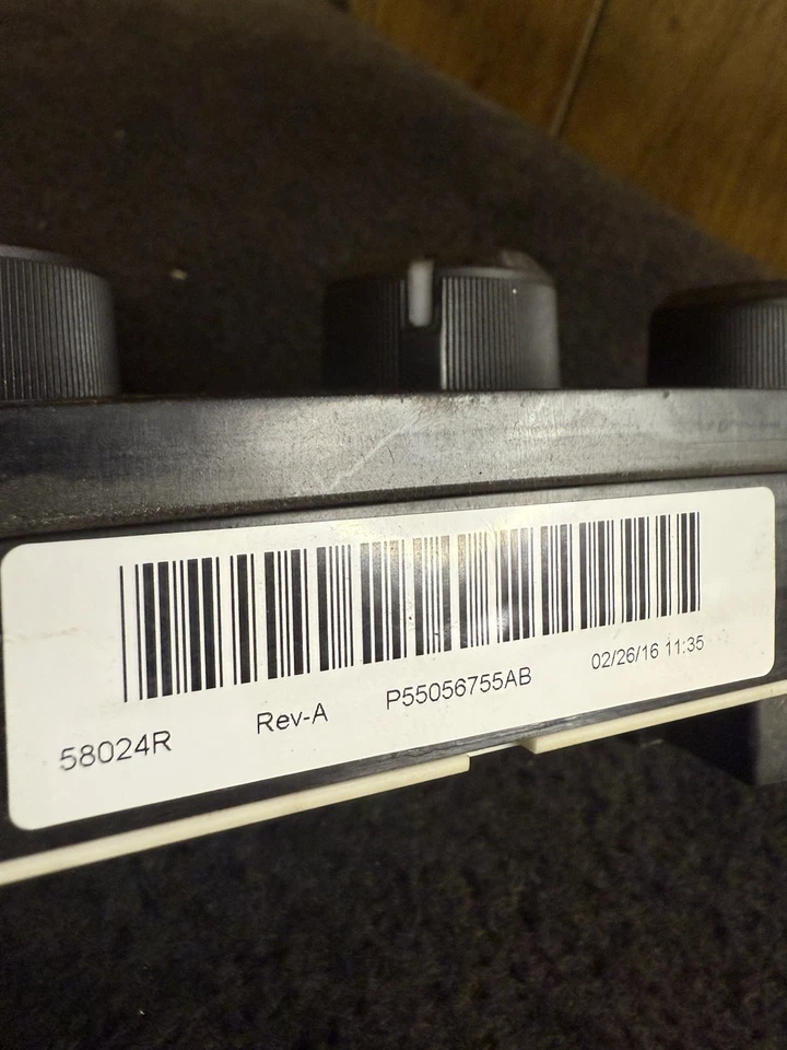 Dodge Ram 1500 2500 2006-2007-2008 control de calefacción P55056755AB fabricante original Foto 4 de 4