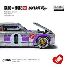 KAIDO HOUSE x MINI GT - NISSAN SKYLINE 2000GT-R KAIDO WORKS V1 #KHMG165