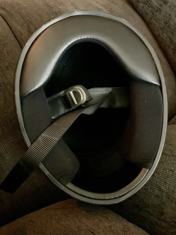 Casco de motocicleta THH visera protector aprobado por el DOT casco negro Foto 4 de 4