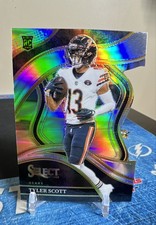 2023 Panini Select Club Level Tyler Scott #210 Silver Prizm Die-Cut (RC) Bears