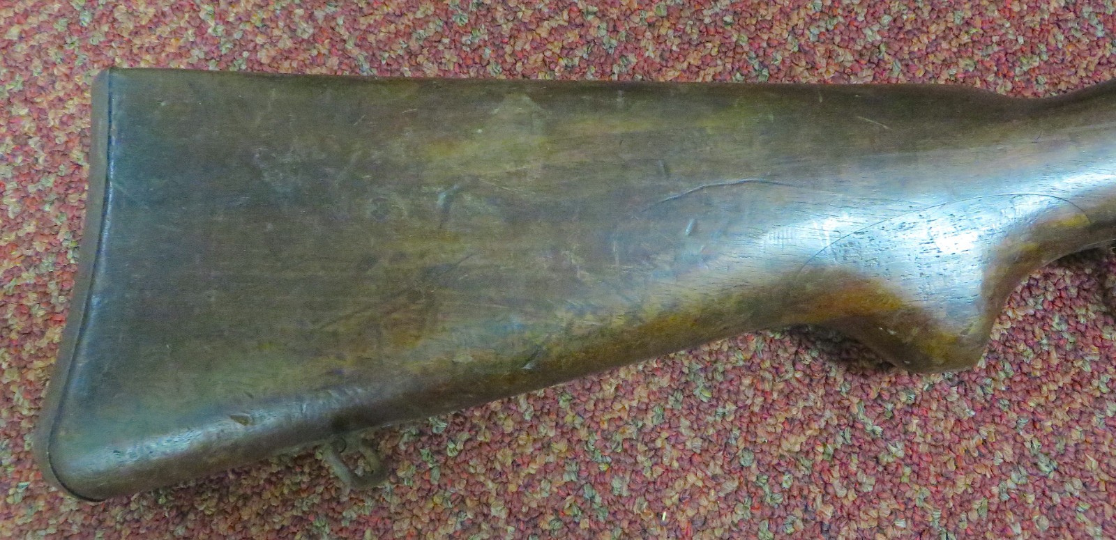 Original Schmidt Rubin Model 1889 Rifle Stock Great Condition With Hardware!