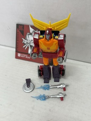 Transformers Autobot Hot Rod 86-04 Studio Series Voyager Class - With Weapons