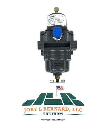 #ad EMERSON FISHER 67CFR 600 PRESSURE REGULATOR MAX 250PSI RANGE 0 60 NEW $135.00