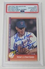 Nolan Ryan HOF Signed Autograph 1991 Pacific Bloody Lip Card # 92 PSA 10 Auto