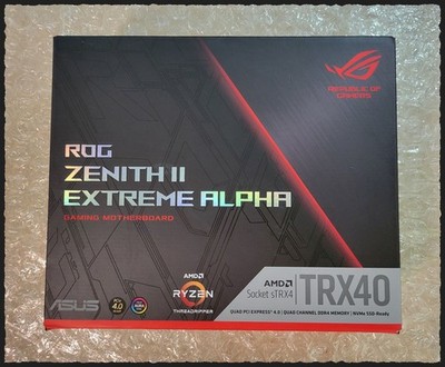 Asus ROG Zenith II Extreme ALPHA (Bios 2502) AMD TRX40 EATX Motherboard 601