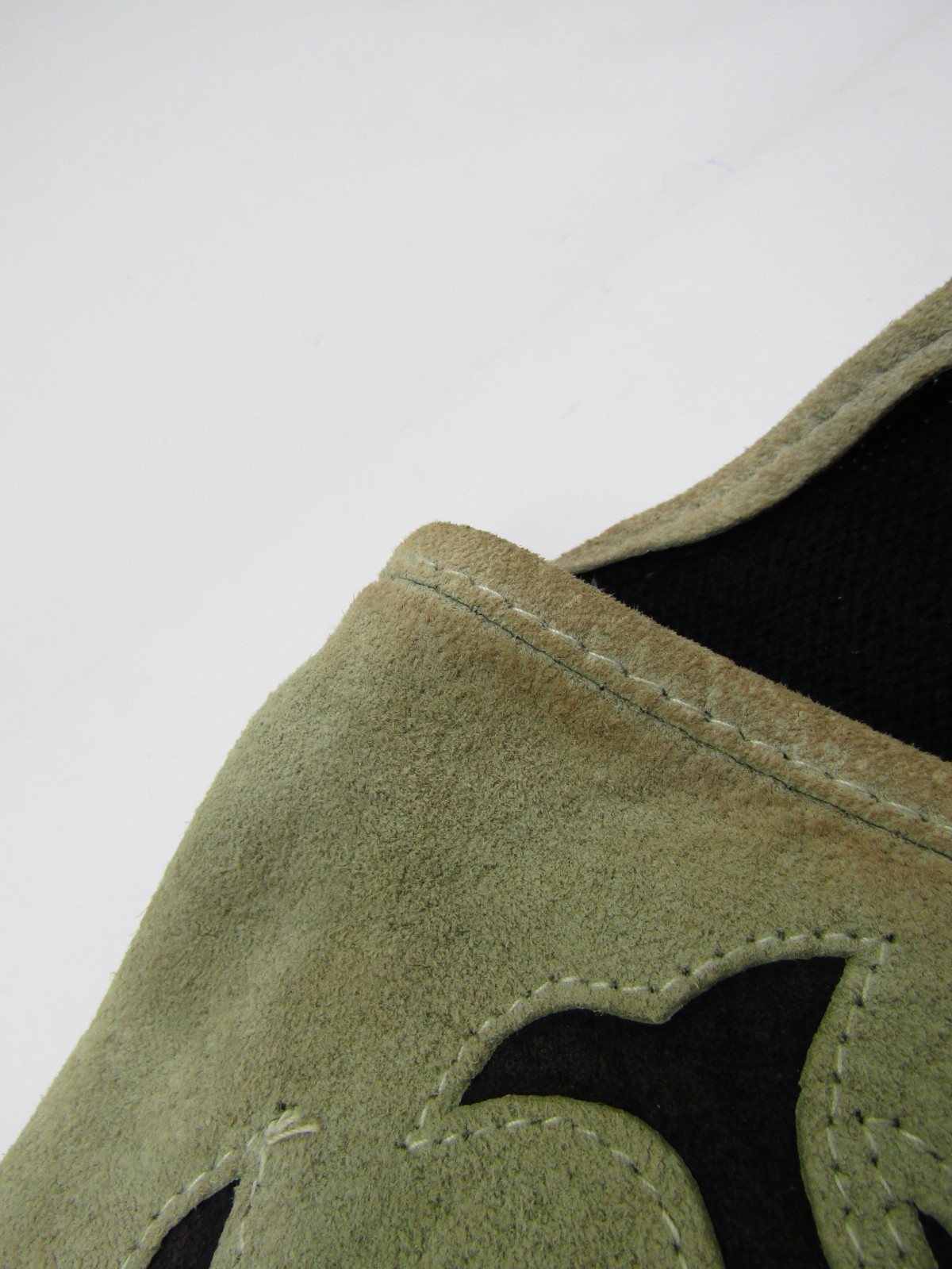 VTG Miller Outerwear Sweater Womens Medium Beaded Fringe Boho Suede Western