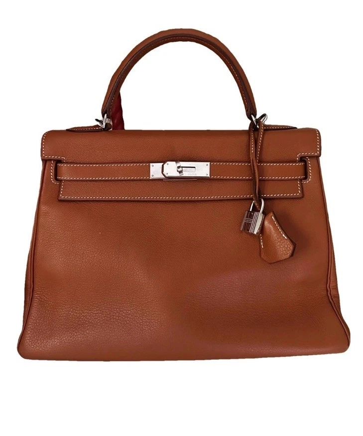 HERMÈS Kelly Box Leather Exterior Bags & Handbags for Women for