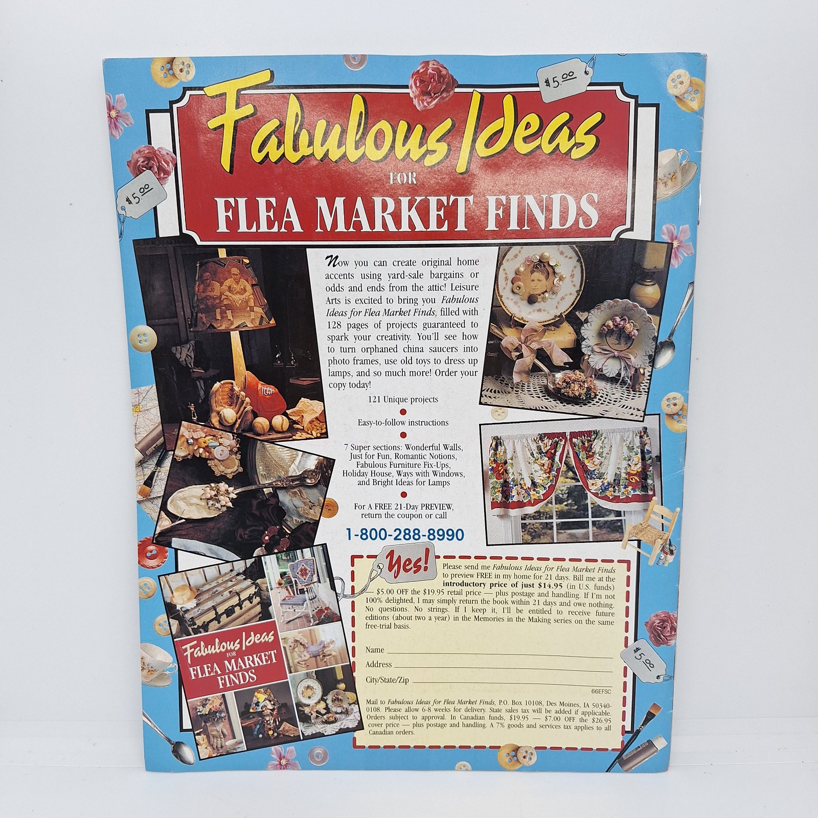 Leisure Arts For the Love of Cross Stitch Magazine May 1996