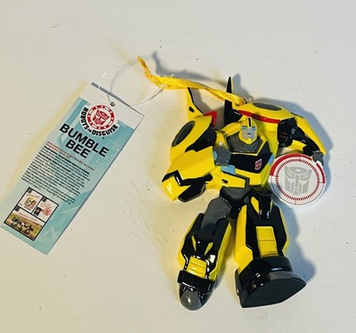 NEW Transformers Robots In Disguise BUMBLE BEE Christmas Ornament NWT Yellow 4 